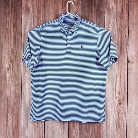 Vineyard Vines Performance Mens XXL Dallas Cowboys NFL Embroidered SS Polo Shirt - Picture 1 of 12